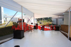 Palco para show Master Tendas