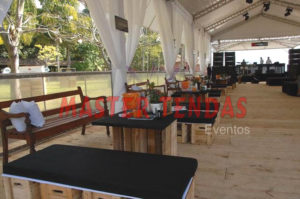 Decoração para show Master Tendas
