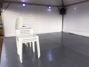 Palco para show Master Tendas