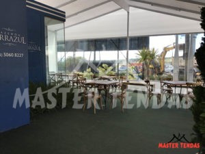 Estrutura completa pisos, arquibancada e palco