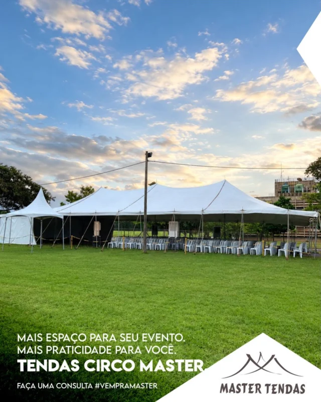 Master Tendas — Locação de Estruturas em Campinas/SP